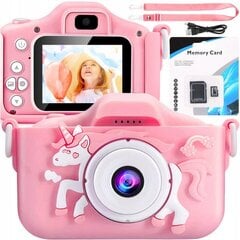 Unicorn kamera bērniem Vess full hd+ microsd 32 gb цена и информация | Цифровые фотоаппараты | 220.lv