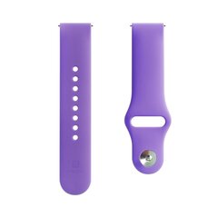 Evelatus Universal 22mm Silicone Loop Deep Purple цена и информация | Аксессуары для смарт-часов и браслетов | 220.lv