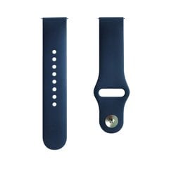 Evelatus Universal 22mm Silicone Loop Blue цена и информация | Аксессуары для смарт-часов и браслетов | 220.lv