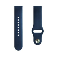 Evelatus Universal 20mm Silicone Loop Blue цена и информация | Аксессуары для смарт-часов и браслетов | 220.lv