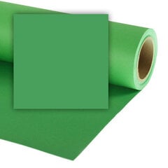 Colorama бумажный фотофон 2.72x11 м, chroma green (133) цена и информация | Осветительное оборудование для фотосъемок | 220.lv