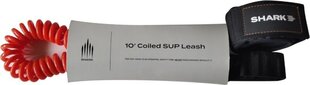 Airu siksna Shark SUP Shark SUP Coiled Leash, 300 cm cena un informācija | SUP dēļi, sērfa dēļi un piederumi | 220.lv