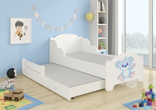 Bērnu gulta Adrk Furniture Amadis II, balta cena un informācija | Bērnu gultas | 220.lv