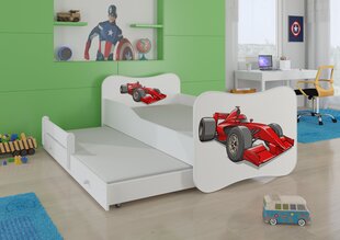 Bērnu gulta Adrk Furniture Gonzalo II, balta цена и информация | Детские кровати | 220.lv