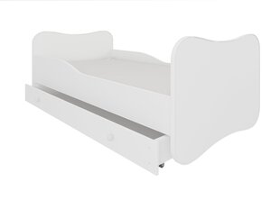 Bērnu gulta Adrk Furniture Gonzalo, balta cena un informācija | Bērnu gultas | 220.lv