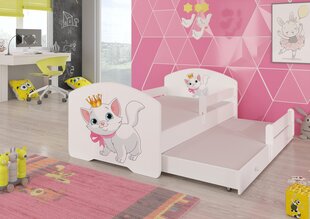 Bērnu gulta Adrk Furniture Pepe II, balta цена и информация | Детские кровати | 220.lv