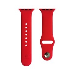 Evelatus Universal Silicone Loop Red цена и информация | Аксессуары для смарт-часов и браслетов | 220.lv