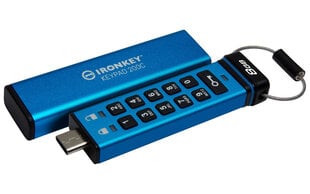 IronKey Keypad 8GB USB 3.2 cena un informācija | USB Atmiņas kartes | 220.lv