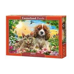 Пазл с животными Castorland Best Pals, 500 шт. цена и информация | Пазлы | 220.lv