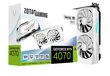 Zotac Gaming GeForce RTX 4070 Twin Edge OC White Edition (ZT-D40700Q-10M) cena un informācija | Videokartes (GPU) | 220.lv