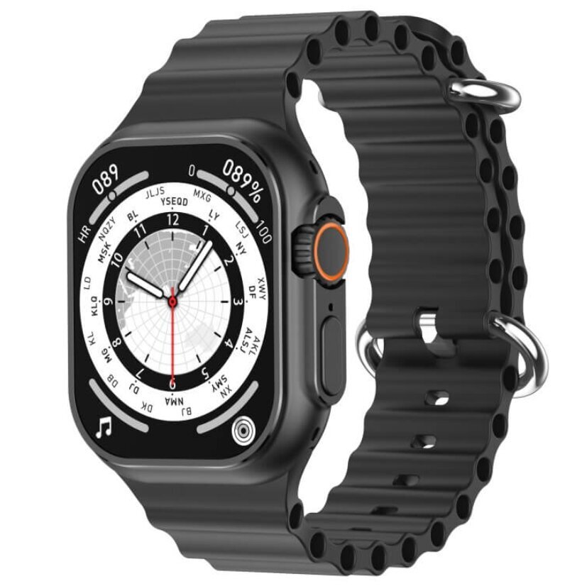 Valdus N9 Ultra Pro Black cena un informācija | Viedpulksteņi (smartwatch) | 220.lv