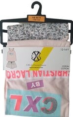 Пижама для девочек CXL, розовая, серая цена и информация | Пижамы, халаты для девочек | 220.lv