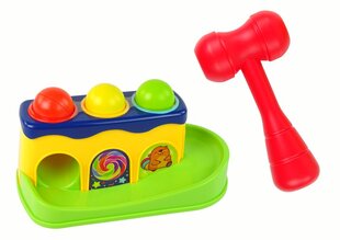 Развивающая игрушка с шариками и молотком цена и информация | Игрушки для малышей | 220.lv