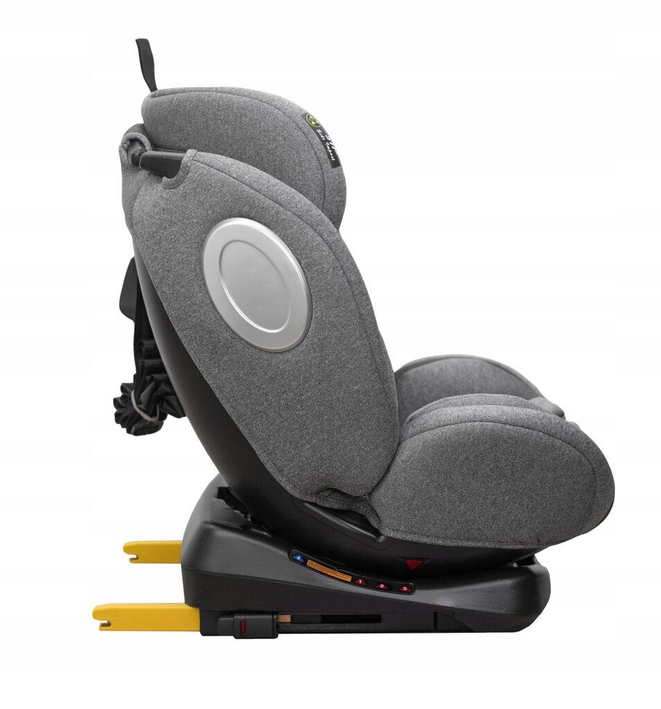 360° Isofix grozāms autokrēsliņš pelēks 0-36 kg Kids Zone YC06 cena un informācija | Autokrēsliņi | 220.lv