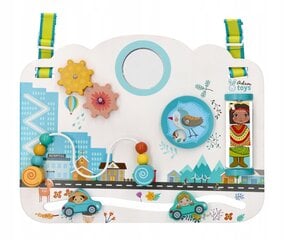 Montessori sensorais dēlis mazuļiem no 6 mēnešu vecuma Adam Toys цена и информация | Игрушки для малышей | 220.lv