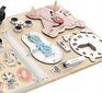 Montessori koka dēlis 50x30 cm ar Jūsu bērna vārdu cena un informācija | Attīstošās rotaļlietas | 220.lv