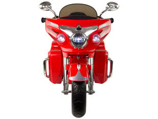 Vienvietīgs trīsriteņu elektriskais motocikls bērniem Goldwing NEL-R1800GS, sarkans cena un informācija | Bērnu elektroauto | 220.lv