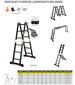 Saliekamās kāpnes Bauswern, 4 x 3 cena un informācija | Rokas instrumenti | 220.lv