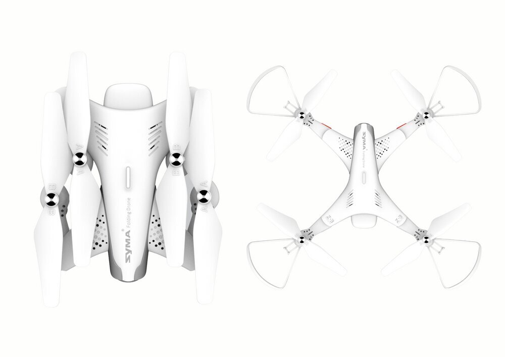 Tālvadības drons Z3 720P, balts цена и информация | Rotaļlietas zēniem | 220.lv