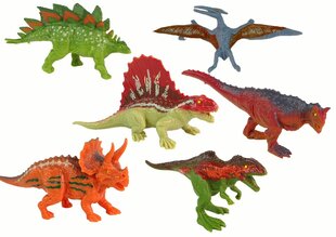 Dinozauru figūriņu komplekts, 6 gab. cena un informācija | Rotaļlietas zēniem | 220.lv