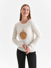 Sieviešu džemperis Top Secret SSW3544KR34, balts cena un informācija | Sieviešu džemperi | 220.lv