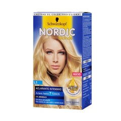 Noturīga matu krāsa Nordic Blonde Schwarzkopf Intense Bleaning Cream L1 blonde cena un informācija | Matu krāsas | 220.lv