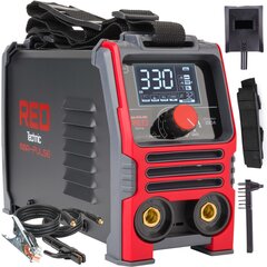 Invertora metināšanas aparāts Red Technic LCD MMA Pulse Tig Lift 330A cena un informācija | Metināšanas iekārtas, lodāmuri | 220.lv