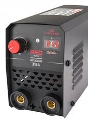 Invertora metināšanas aparāts Red Technic LCD MMA 315A IGBT цена и информация | Сварочные аппараты, паяльники | 220.lv