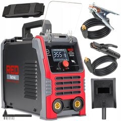 Invertora metināšanas aparāts Red Technic LCD MMA Pulse Tig Lift 355A цена и информация | Сварочные аппараты, паяльники | 220.lv