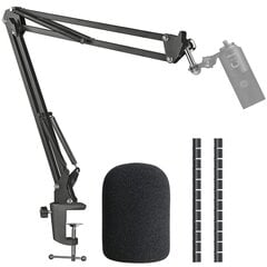 Fifine Boom Arm Stand Black cena un informācija | Mikrofoni | 220.lv