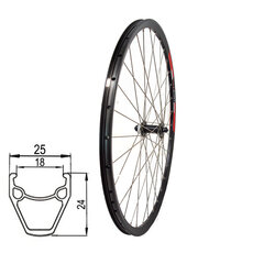 Priekšējais ritenis 32H, 28" cena un informācija | Velo riepas, kameras | 220.lv