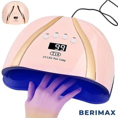 Ультрафиолетовая лампа для ногтей UV Nail Lamp T18 2in1 258W BRM_1904082PN цена и информация | Аппараты для маникюра и педикюра | 220.lv