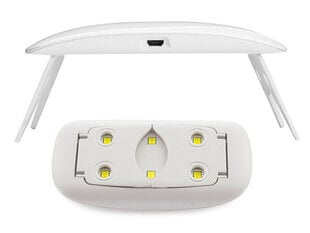 УФ лампа для ногтей Mini LED 18 Вт BRM_5907451317181 цена и информация | Аппараты для маникюра и педикюра | 220.lv