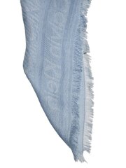 CALVIN KLEIN Monogram Jacquard Scarf 130X130 Pearl Blue 545009057 цена и информация | <p>Тапочки женские</p>
 | 220.lv