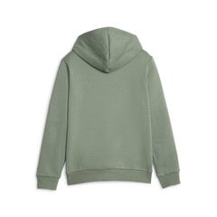 Puma Džemperi Ess Big Logo Hoodie Green 586965 45 586965 45/164 cena un informācija | Zēnu jakas, džemperi, žaketes, vestes | 220.lv