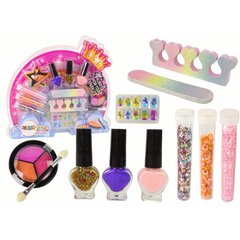 Rainbow Nail Art Makeup Set цена и информация | Косметика для мам и детей | 220.lv