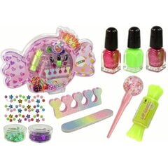 Makeup Set Nail Decoration Candy 9pcs. цена и информация | Игрушки для девочек | 220.lv