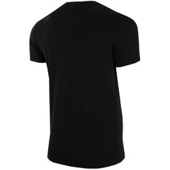 T-krekls vīriešiem 4F M H4Z22 TSM353 20S, melns cena un informācija | Vīriešu T-krekli | 220.lv