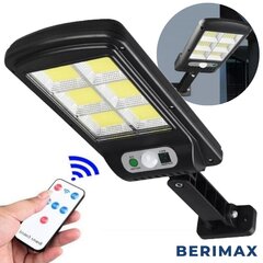 Ielu apgaismojums ar saules paneli Berimax SL601 120 LED BRM_1409055 cena un informācija | Āra apgaismojums | 220.lv