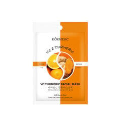 C vitamīna kurkuma sejas maska Kormesic, 25ml, 5gab. cena un informācija | Sejas maskas, acu maskas | 220.lv