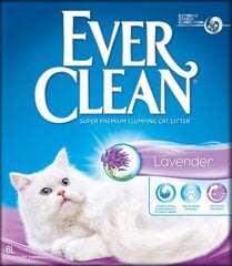 Kaķu pakaiši Ever Clean Lavender, 6 L cena un informācija | Smiltis un pakaiši | 220.lv