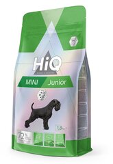 HiQ Mini Junior mazo šķirņu jauniem suņiem, ar mājputniem, 1.8 kg cena un informācija | Sausā barība suņiem | 220.lv