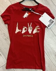 Love Moschino T-krekls cena un informācija | T-krekli sievietēm | 220.lv