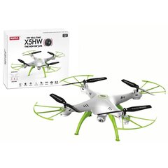Drons RC X5HW Syma, zaļš/balts cena un informācija | Rotaļlietas zēniem | 220.lv