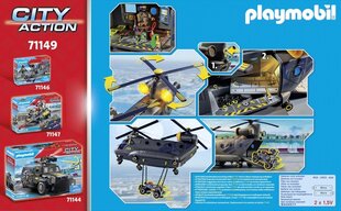 71149 PLAYMOBIL® City Action, Glābšanas helikopters cena un informācija | Konstruktori | 220.lv