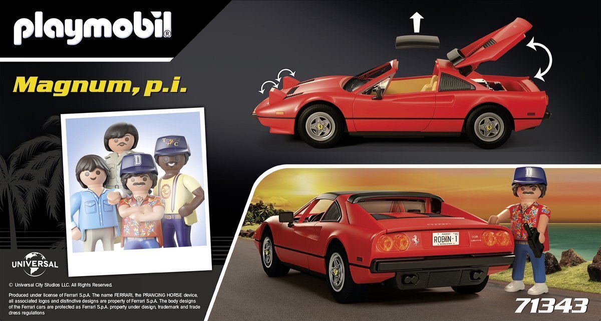 71343 PLAYMOBIL® Magnum, Ferrari mašīna цена и информация | Konstruktori | 220.lv