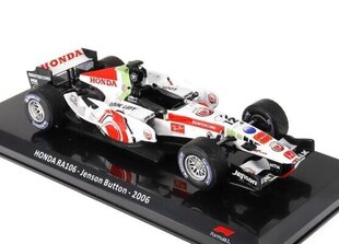 Honda RA 106 - Jenson Button - 2006 HACHETTE 1:24 FOR037 cena un informācija | Kolekcionējamie modeļi | 220.lv