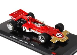 LOTUS 72 - Jochen Rindt - 1970 World Champion HACHETTE 1:24 FOR038 cena un informācija | Kolekcionējamie modeļi | 220.lv