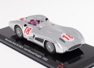 Mercedes-Benz W 196 R - Juan Manuel Fangio - 1955 World Champion HACHETTE 1:24 FOR046 cena un informācija | Kolekcionējamie modeļi | 220.lv