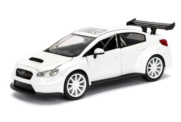 Subaru WRX STI Mr. Little Nobody's *Fast & Furious 8* White 98296 JADA 1:24 cena un informācija | Kolekcionējamie modeļi | 220.lv